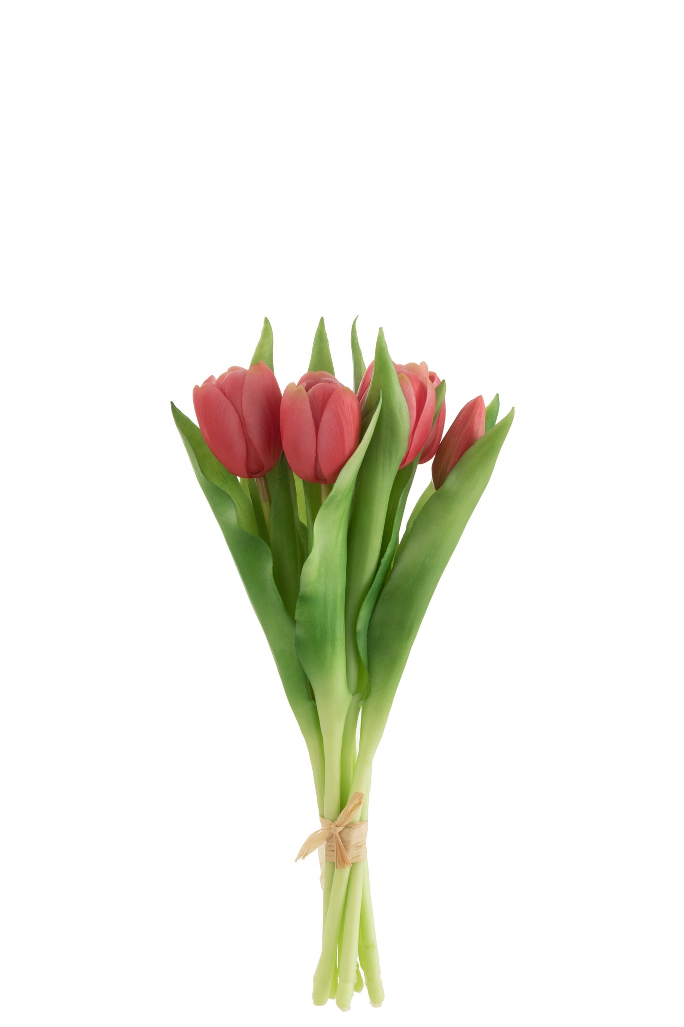 J-LINE BOUQUET TULIPS 7PIECES PU BRIGHT PINK SMALL - Tuincentrum Lopik