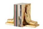 J-LINE BOEKSTEUN HANDEN POLY GOUD SET 2 - Tuincentrum Lopik