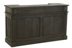 J-LINE BAR 2 LADES MANGOHOUT ZWART L180XB55XH106CM - Tuincentrum Lopik