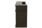 J-LINE BAR 2 LADES MANGOHOUT ZWART L180XB55XH106CM - Tuincentrum Lopik