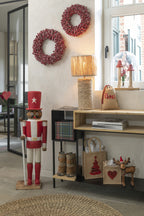 J-LINE BAG CHRISTMAS TREE SEQUIN JUTE NATUREL ASSORTIMENT VAN 2 - Tuincentrum Lopik