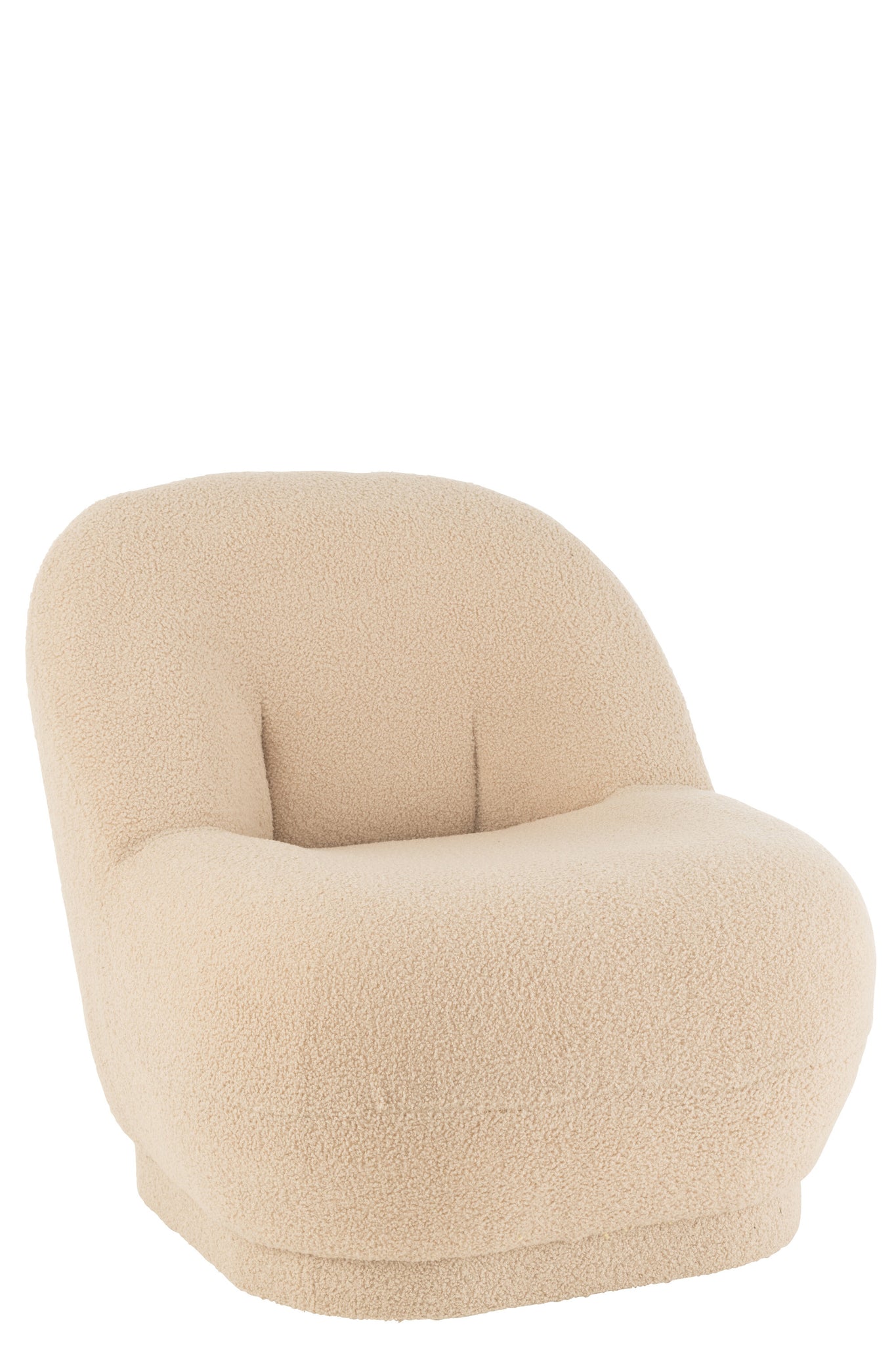 J-LINE KRUK TEDDYFLUWEEL WIT WARM BEIGE - Tuincentrum Lopik