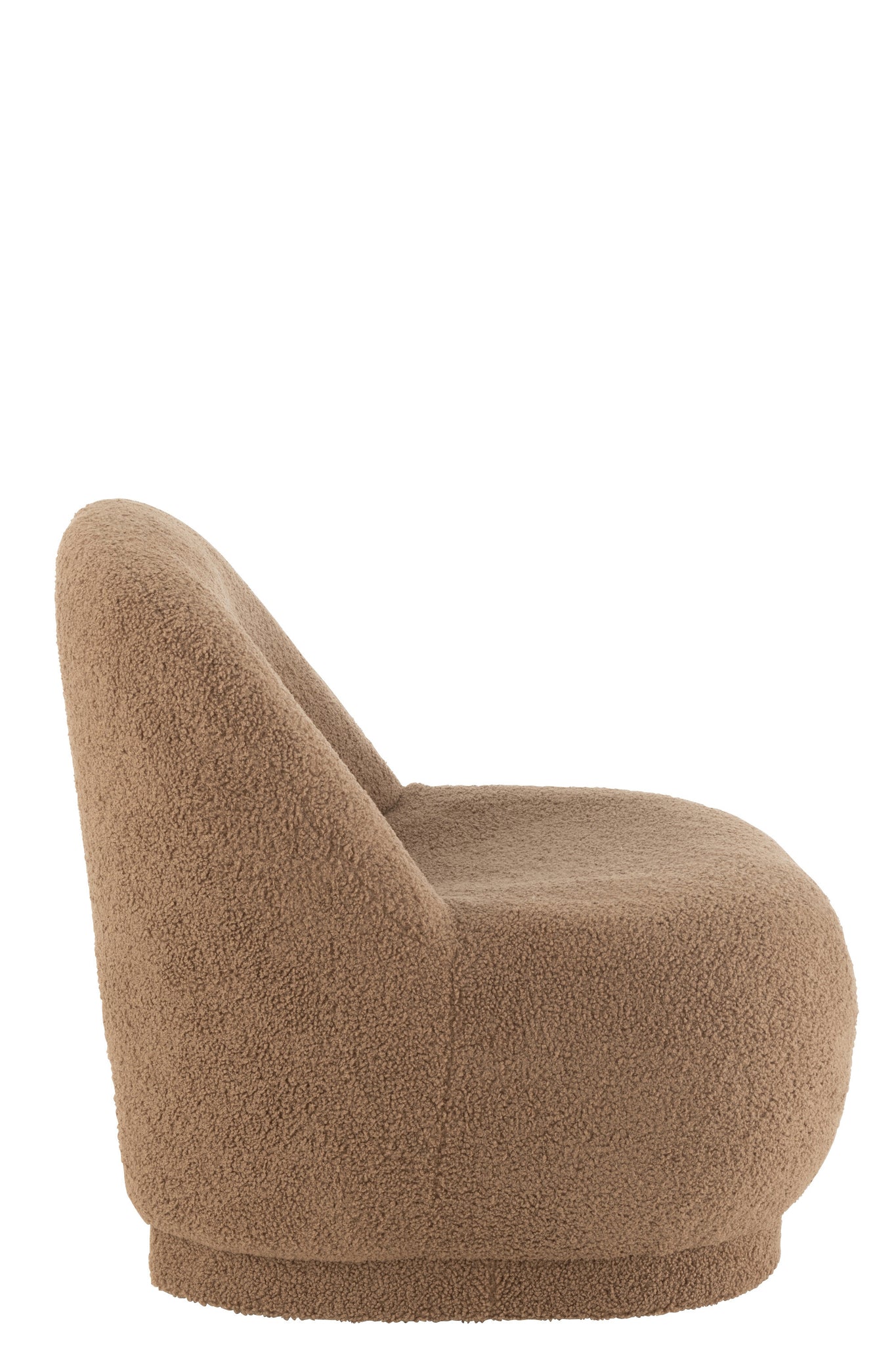Kruk Teddyfluweel Wit Bruin - Tuincentrum Lopik