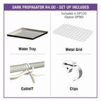 SECRET JARDIN DP60 R4.00 DARK PROPAGATOR 60 X 40 X 60 CM - Tuincentrum Lopik