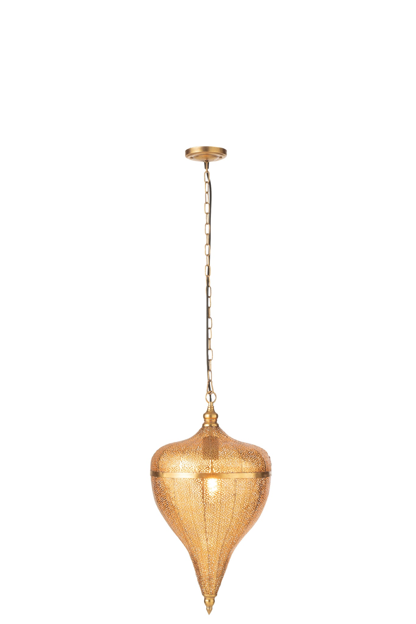 J-LINE HANGLAMP DROP METAAL GOUD LARGE - Tuincentrum Lopik