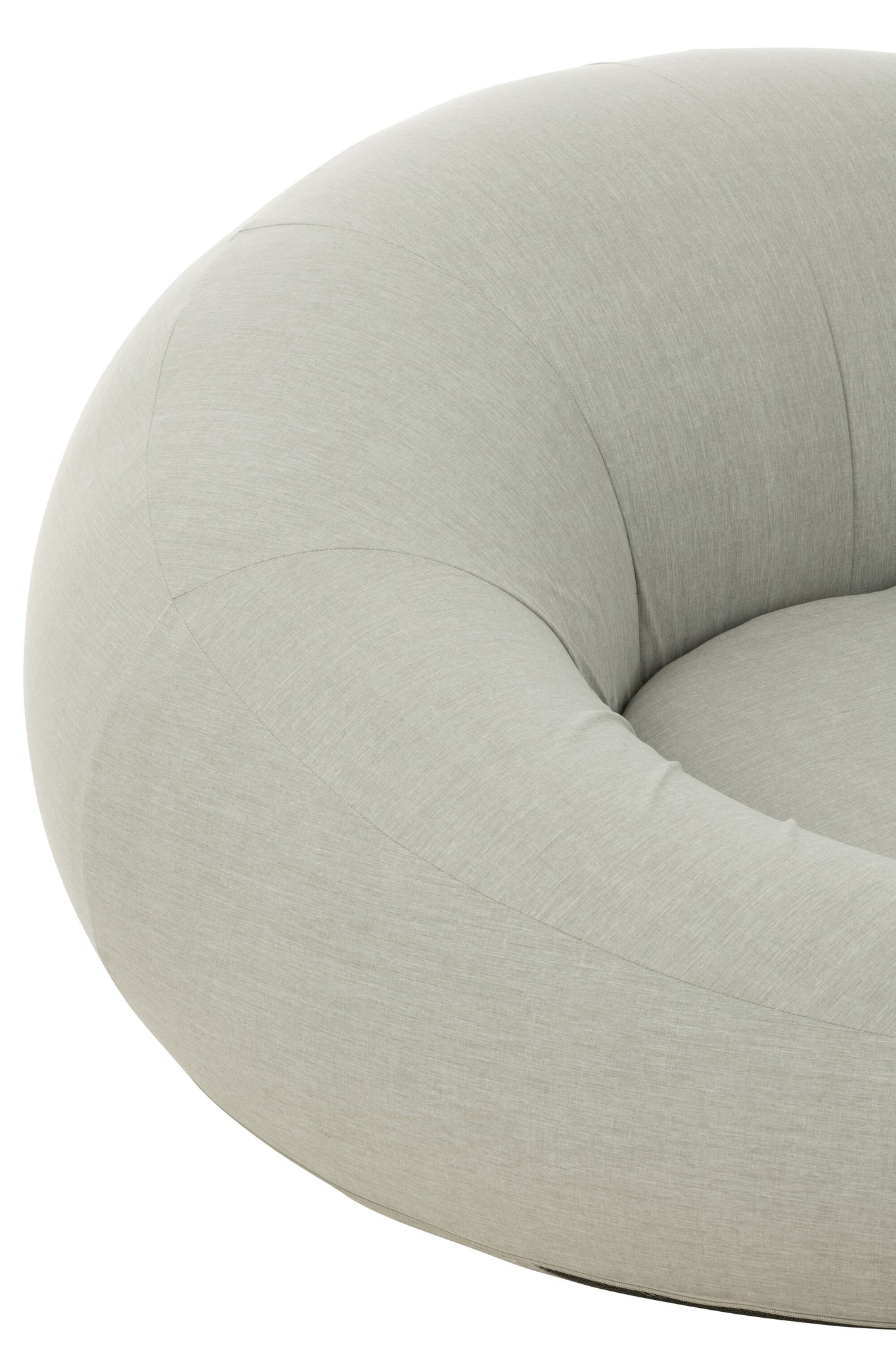 J-LINE MATRAS DONUT – POLYPROPYLEEN GRIJS - Tuincentrum Lopik