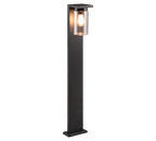 TRIO PADLAMP ARDILA ALUMINIUM/GLAS MAT ZWART 100 CM