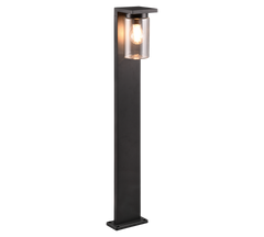 TRIO PADLAMP ARDILA ALUMINIUM/GLAS MAT ZWART 100 CM
