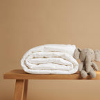 COCO & CICI KIDS TENCEL LENTE-/HERFSTDEKBED WIT WARMTEKLASSE 3