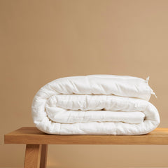 COCO & CICI TENCEL 4-SEIZOENENDEKBED WIT 140 X 200 CM