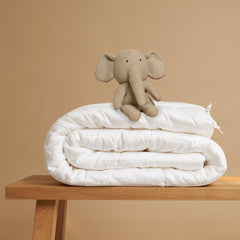 COCO & CICI KIDS TENCEL 4-SEIZOENENDEKBED WIT