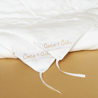 COCO & CICI TENCEL 4-SEIZOENENDEKBED WIT 240 X 220 CM