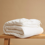 COCO & CICI TENCEL 4-SEIZOENENDEKBED WIT 240 X 220 CM