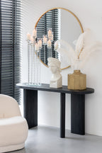 Tafel Teakhout Zwart - Tuincentrum Lopik