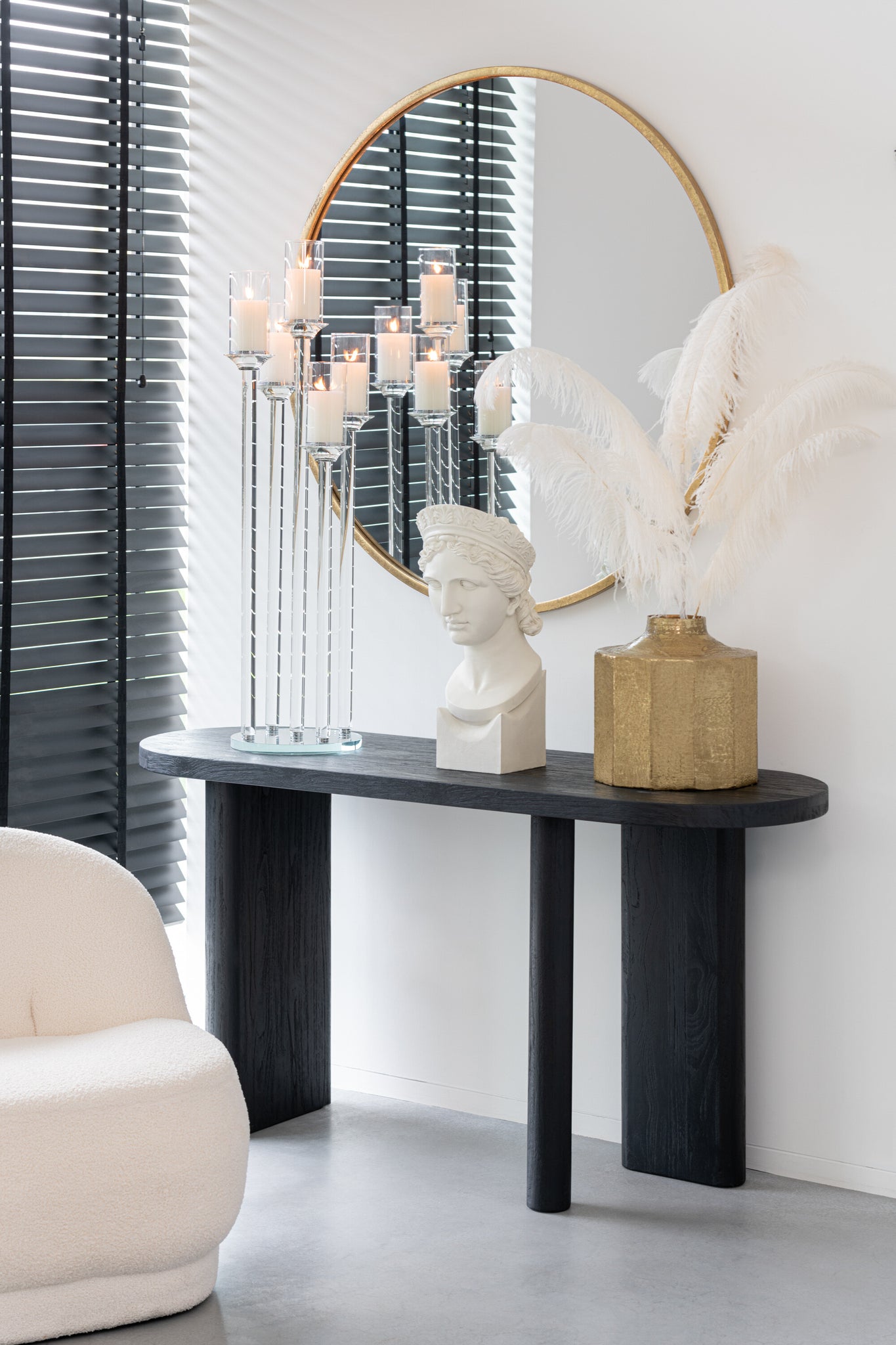Tafel Teakhout Zwart - Tuincentrum Lopik