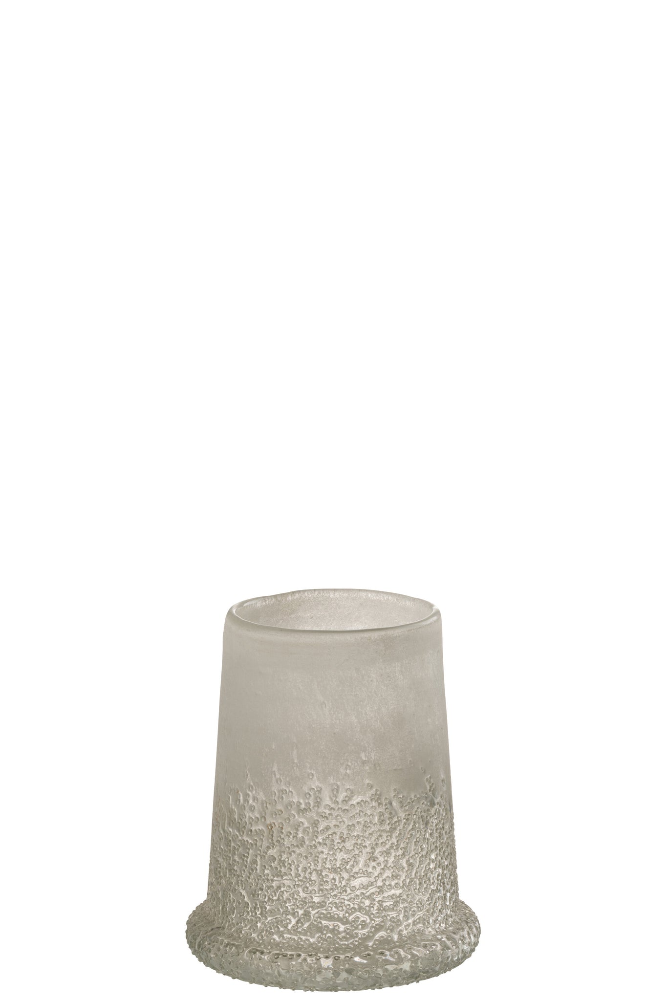 J-LINE WINDLICHT SUGAR GLAS WIT MEDIUM - Tuincentrum Lopik