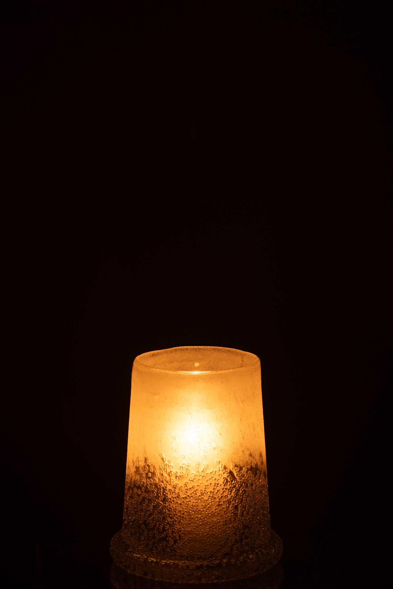 J-LINE WINDLICHT SUGAR GLAS WIT MEDIUM - Tuincentrum Lopik