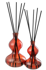 J-LINE GEUROLIE OLIVE & FRANKINCENSE GLASS RED LARGE - Tuincentrum Lopik