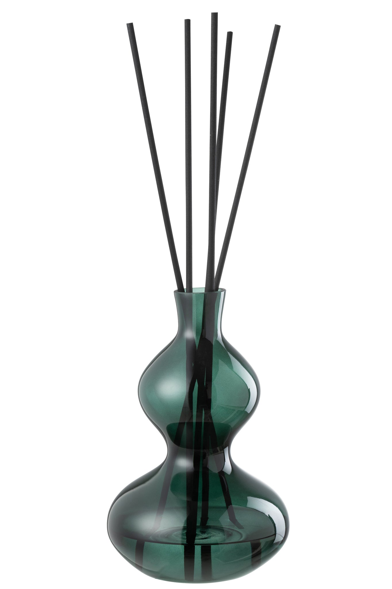 J-LINE GEUROLIE CEDAR BREEZE – GLAS DONKERGROEN LARGE - Tuincentrum Lopik