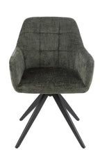 Stoel Louna ijzer/acryl groen - Tuincentrum Lopik