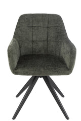 Stoel Louna ijzer/acryl groen - Tuincentrum Lopik