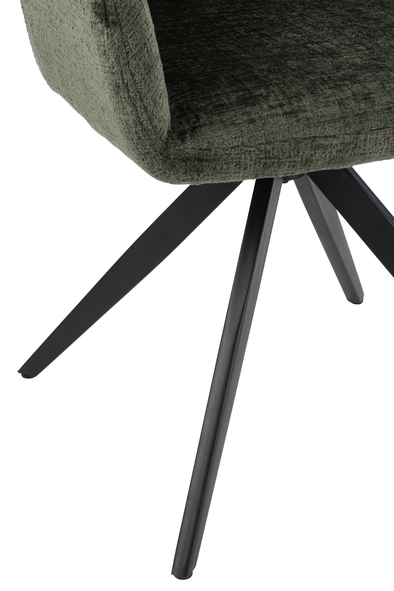 Stoel Louna ijzer/acryl groen - Tuincentrum Lopik
