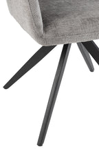 J-LINE STOEL LOUNA IJZER/ACRYL GRIJS 56.5X58X85CM - Tuincentrum Lopik