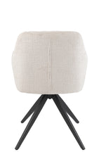 J-LINE STOEL LOUNA IJZER/ACRYL IVOOR 56.5X58X85CM - Tuincentrum Lopik
