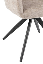 J-LINE STOEL LOUNA IJZER/ACRYL DONKERGRIJS 56.5X58X85CM - Tuincentrum Lopik