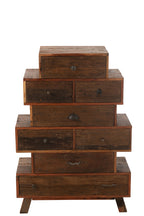 Shelf Vinto Recycled Wood Natural - Tuincentrum Lopik