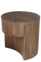 J-LINE TAFEL TOGE MANGOHOUT BRUIN SET VAN 2 - 75 X 75 CM - Tuincentrum Lopik