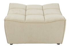 J-LINE OTTOMAN GRID, POPULIERENHOUT/SCHUIM, BEIGE - Tuincentrum Lopik