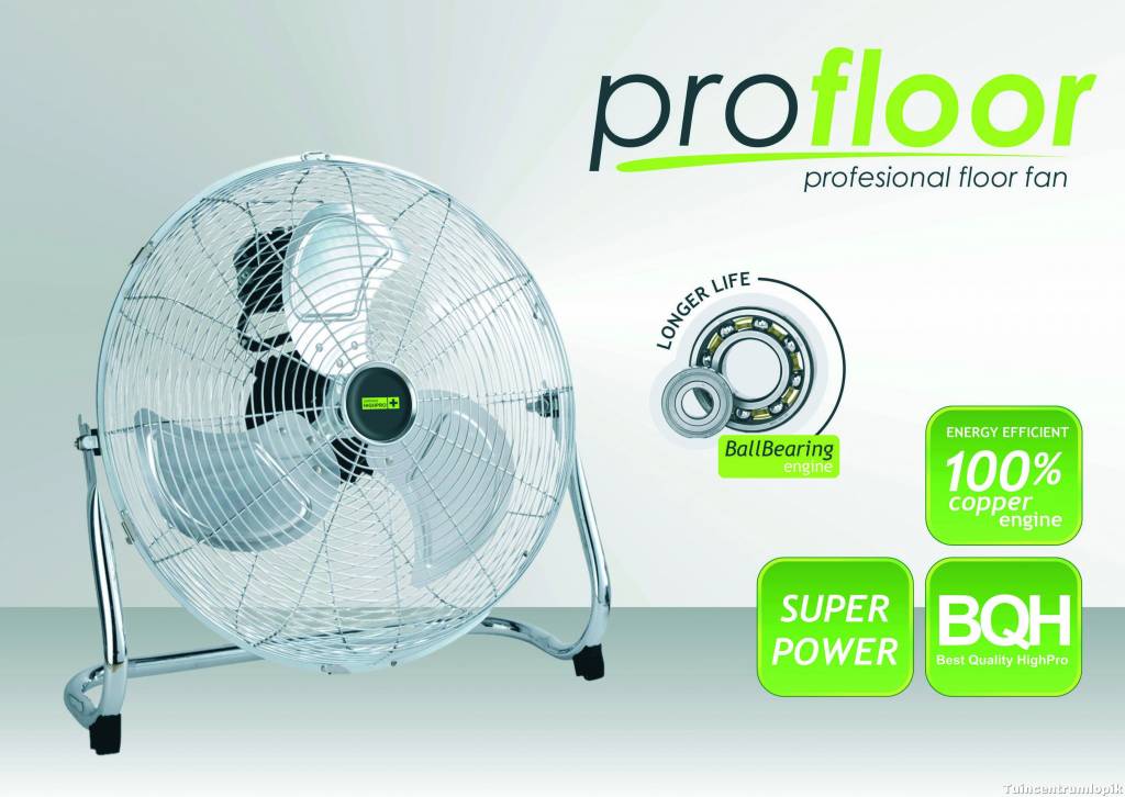 FLOOR FAN 40 CM AIRFLOW 4200 M3/U