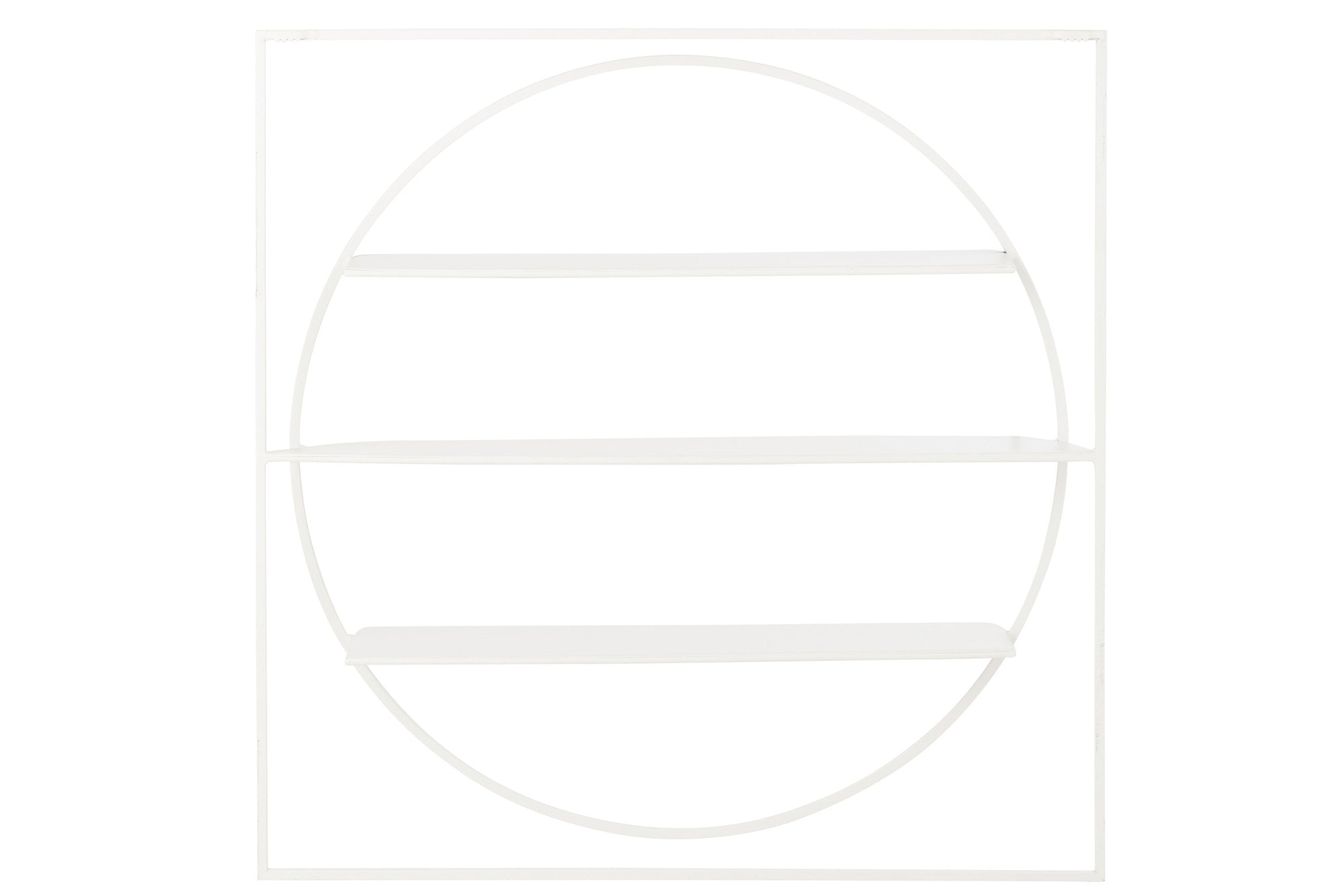 J-LINE WANDPLANK NEWS METAAL WIT 80X80X13 CM IJZER - Tuincentrum Lopik