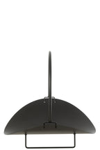 J-LINE KAMINHOLZKORB METALL SCHWARZ - 48 X 43 X H47 CM