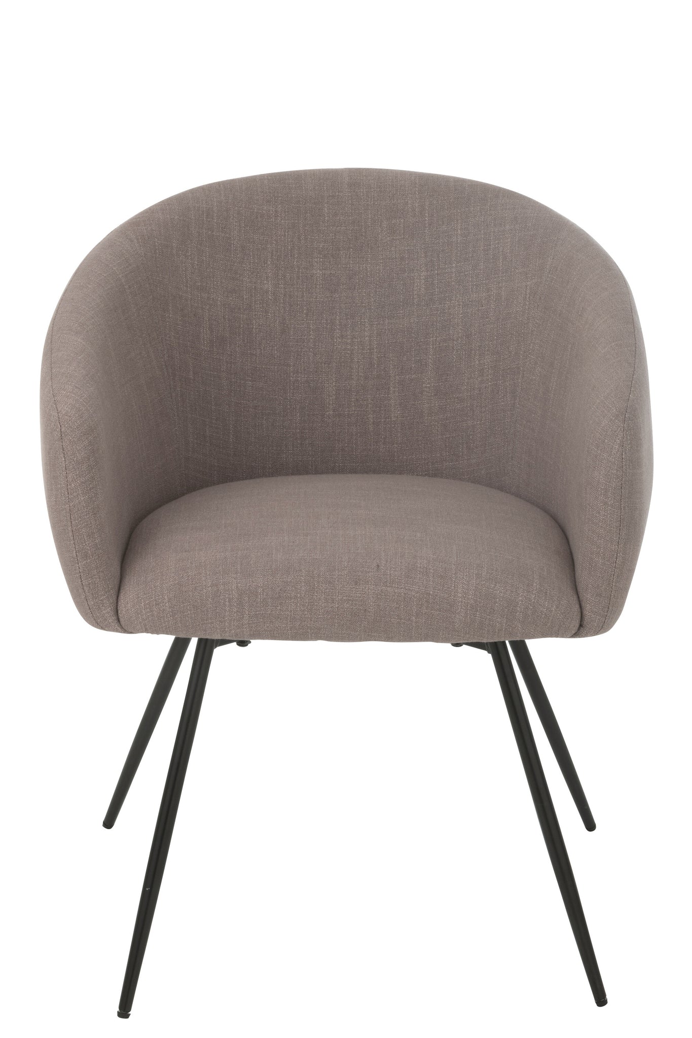 J-LINE STOEL WALES STAAL/SCHUIM TAUPE - Tuincentrum Lopik