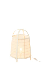J-LINE LAMP RYA KATOEN/BAMBOE ZWART GROOT - Tuincentrum Lopik