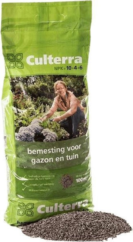 Groen (NPK 10+4+6) - Natuurmest 25kg