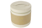 J-LINE COSMETICADOOS ROND+SPIEGEL KUNSTLEER BEIGE - Tuincentrum Lopik