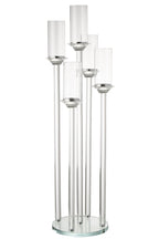J-LINE KAARSENHOUDER 5 GROOT GLAS TRANSPARANT - Tuincentrum Lopik