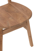 Stoel Sofia Teakhout Naturel - Tuincentrum Lopik