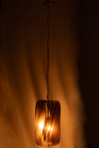 J-LINE PLAFONDLAMP TINA IJZER ZWART/GOUD - Tuincentrum Lopik
