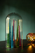 J-LINE HURRICANE WINDLICHT CIRCULAR IJZER/PLASTIC MIX - Tuincentrum Lopik