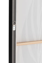 J-LINE WANDDECORATIE ZEBRA CANVAS/HOUT ZWART/WIT - 103 X 143 CM - Tuincentrum Lopik
