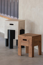 J-LINE KRUK WILL GERECYCLED DENNENHOUT BRUIN - Tuincentrum Lopik