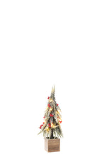 J-LINE KERSTBOOM + LED PLASTIC SNEEUW GROEN/ROOD KLEIN - Tuincentrum Lopik