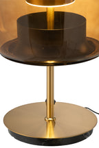 J-LINE TAFELLAMP LED GLAS BRUIN - Tuincentrum Lopik