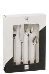 J-LINE BOX CUTLERY B 24-DELIG ROESTVRIJ STAAL ZILVER - Tuincentrum Lopik