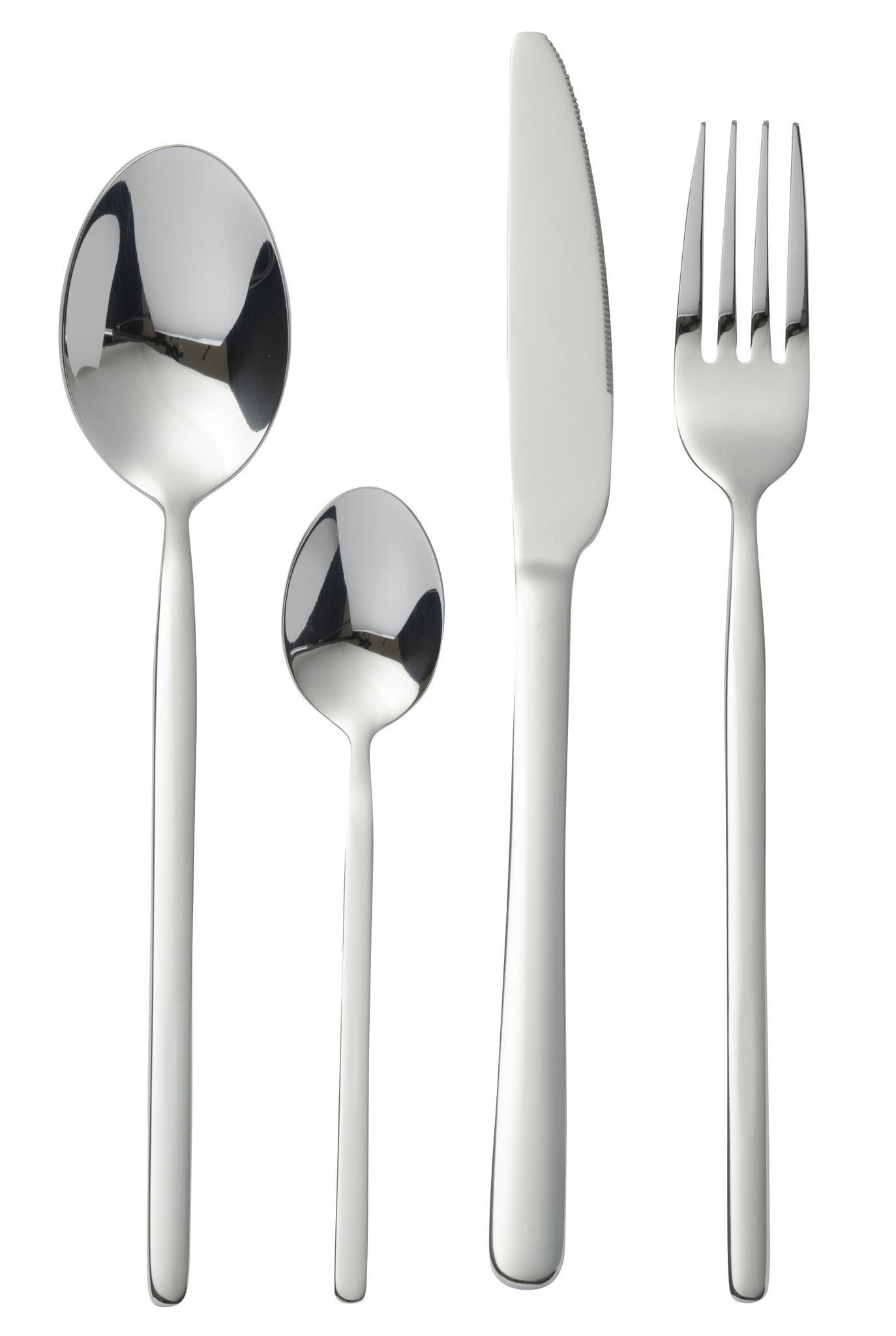 J-LINE BOX CUTLERY B 24-DELIG ROESTVRIJ STAAL ZILVER - Tuincentrum Lopik