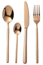 J-LINE BOX CUTLERY B 24 PIECES STAINLESS STEEL SHINY COPPER - Tuincentrum Lopik